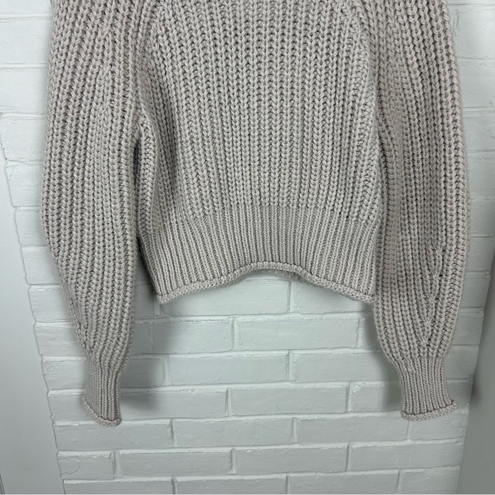 H&M Bloggers Fav Chunky Knit Turtleneck Sweater Size S - Picture 5 of 8